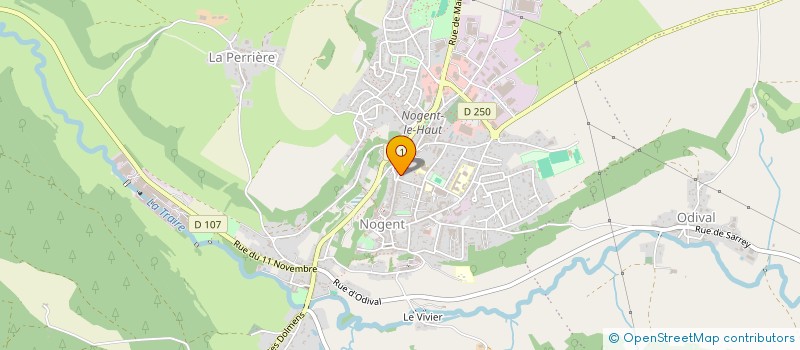 localisation de l'entreprise SOCIETE NOGENTAISE DE RADIO-ELECTRICITE à NOGENT