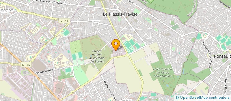 localisation de l'entreprise SOCIETE NOGENTAISE DE TRAVAUX à LE PLESSIS-TREVISE