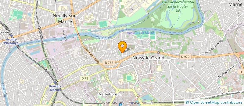 localisation de l'entreprise SOCIETE NOISEENNE DE BATIMENT ( S.N.B ) à NOISY-LE-GRAND