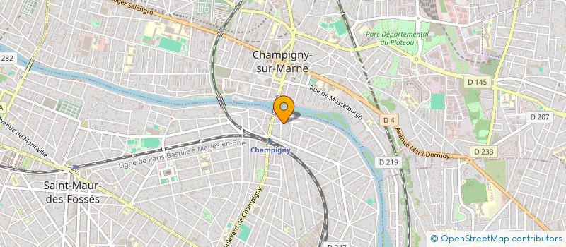 localisation de l'entreprise SOCIETE NOMAR à SAINT-MAUR-DES-FOSSES