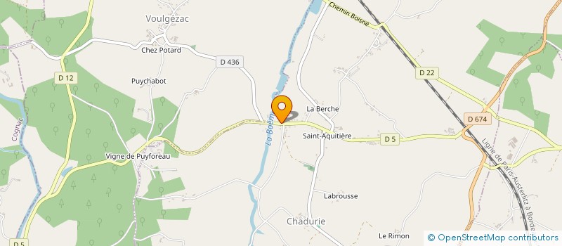 localisation de l'entreprise SOCIETE NOMPEX OLIVIER à CHADURIE