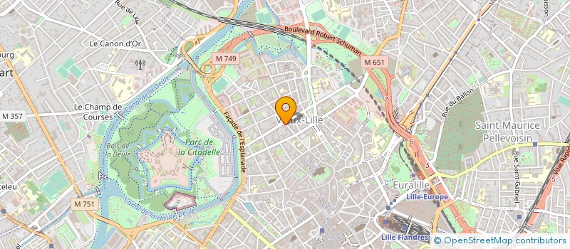 localisation de l'entreprise SOCIETE NOR'ASEC à LILLE