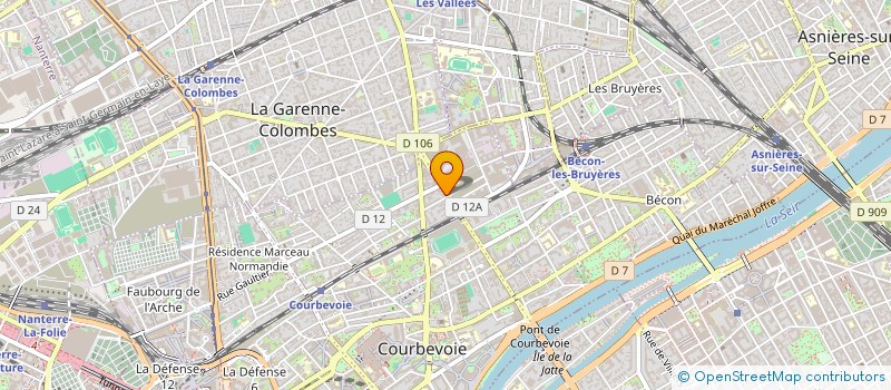 localisation de l'entreprise SOCIETE NORA à COURBEVOIE