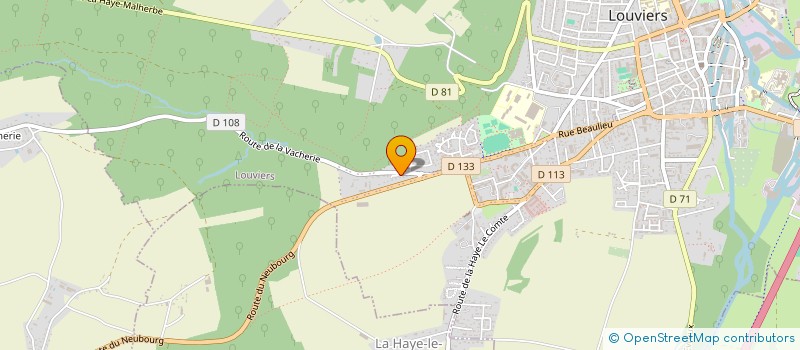 localisation de l'entreprise SOCIETE NORMANDE CONCEPT ETUDE ASSURANCES  LOUVIERS