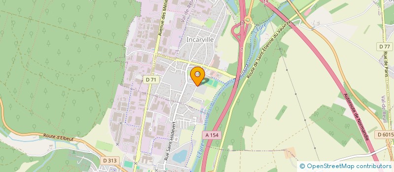 localisation de l'entreprise SOCIETE NORMANDE D'ETUDE, D'ARCHEOLOGIE ET DE CONSERVATION (SNEAC)  INCARVILLE