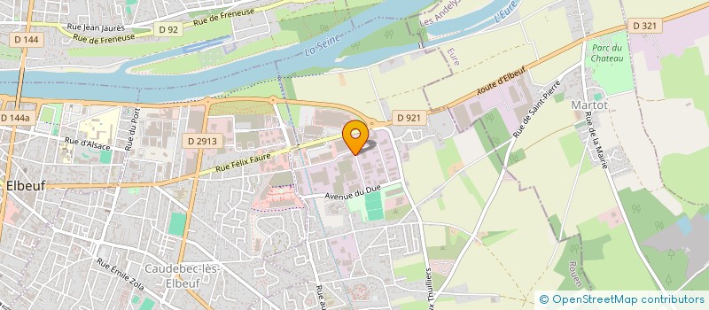 localisation de l'entreprise SOCIETE NORMANDE D ETUDES TECHNIQUES  SAINT-PIERRE-LES-ELBEUF