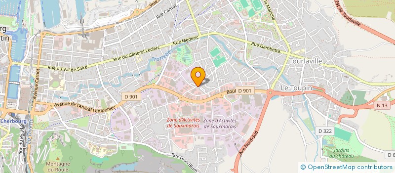 localisation de l'entreprise SOCIETE NORMANDE D'INGENIERIE à CHERBOURG-EN-COTENTIN