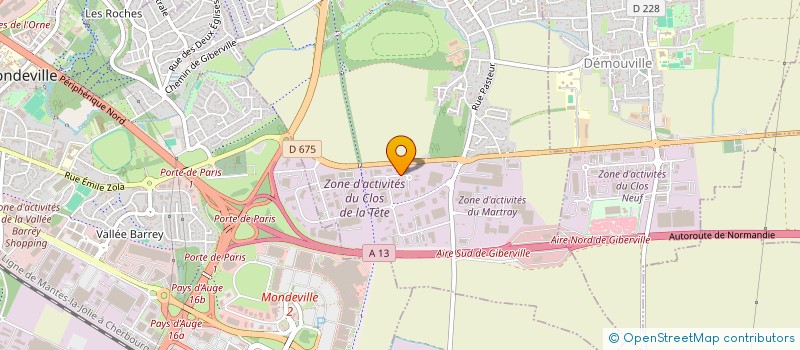 localisation de l'entreprise SOCIETE NORMANDE DE COMMUNICATION à GIBERVILLE