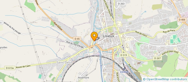 localisation de l'entreprise SOCIETE NORMANDE DE COURVERTURE ETANCHEITE  GLOS