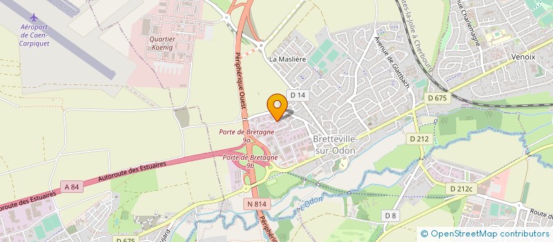 localisation de l'entreprise SOCIETE NORMANDE DE PEINTURE à BRETTEVILLE-SUR-ODON