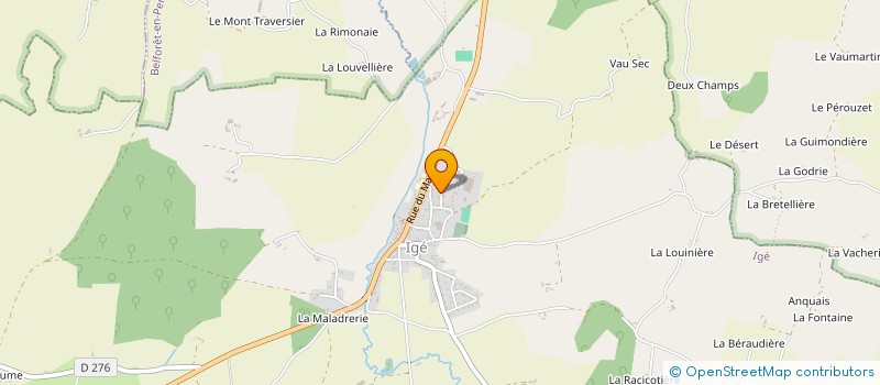 localisation de l'entreprise SOCIETE NORMANDE DE RAVALEMENT à SAINT-CYR-LA-ROSIERE