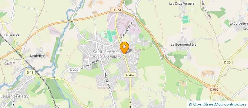 localisation de l'entreprise SOCIETE NORMANDE DE TRAVAUX PUBLICS ET FERROVIAIRES à SAINT-GEORGES-DES-GROSEILLERS