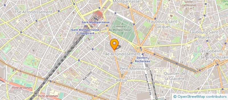 localisation de l'entreprise SOCIETE NORMANDE EMBALLAGES METALLIQUES SONOREM à PARIS