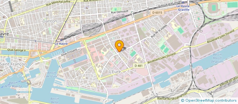 localisation de l'entreprise SOCIETE  NORMANDE  FINANCIERE INDUSTRIELLE ET COMMERCIALE à LE HAVRE