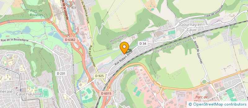 localisation de l'entreprise SOCIETE NORMANDE INDUSTRIELLE à GAINNEVILLE