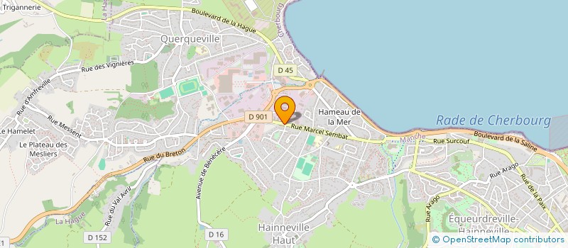 localisation de l'entreprise SOCIETE NORMANDIE CAOUTCHOUC à CHERBOURG-EN-COTENTIN