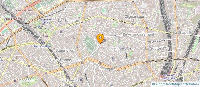 localisation de l'entreprise SOCIETE NORTEX INTERIM à PARIS