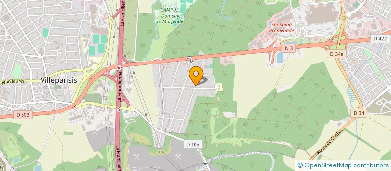 localisation de l'entreprise SOCIETE NOUVELLE  CLAYE-SOUILLY