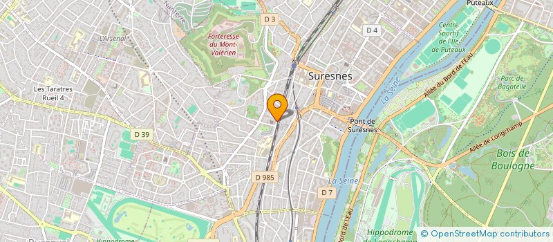 localisation de l'entreprise SOCIETE NOUVELLE A.C.C à SURESNES