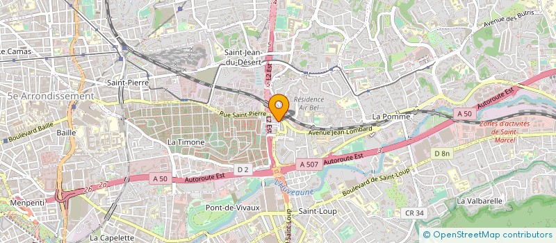 localisation de l'entreprise SOCIETE NOUVELLE AB ASSISTANCE à MARSEILLE