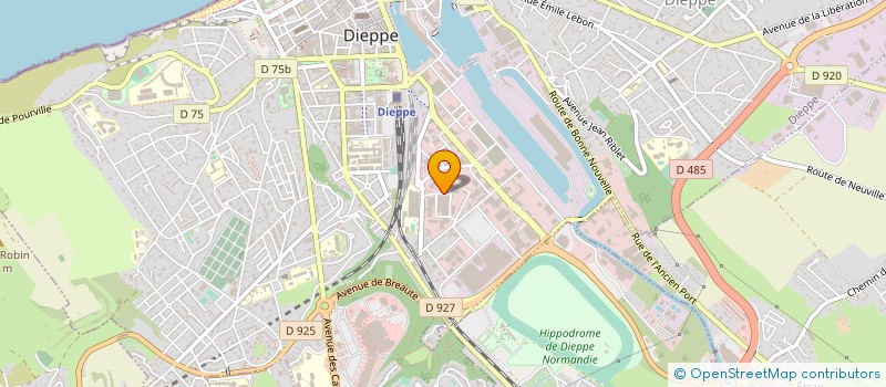 localisation de l'entreprise SOCIETE NOUVELLE ABRAHAM DEPANNAGE à DIEPPE