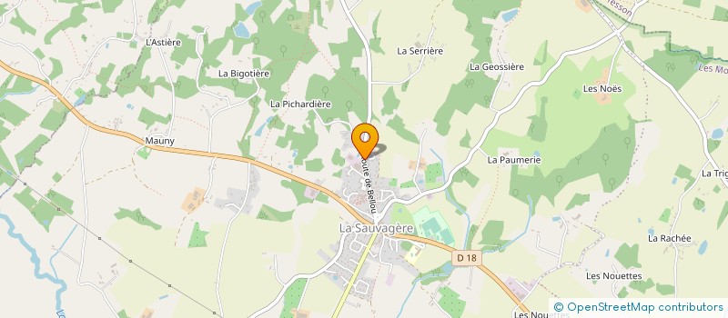 localisation de l'entreprise SOCIETE NOUVELLE ACM à LES MONTS-D'ANDAINE