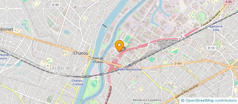 localisation de l'entreprise SOCIETE NOUVELLE ACSIX à RUEIL-MALMAISON