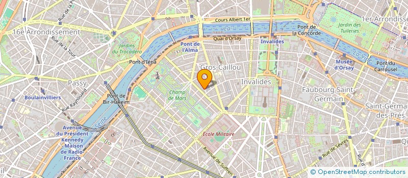 localisation de l'entreprise SOCIETE NOUVELLE ALIMENTAIRE (NOVALIM)  PARIS