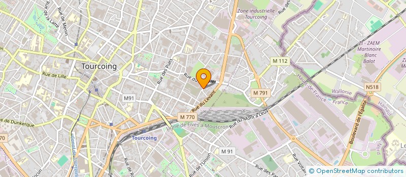 localisation de l'entreprise SOCIETE NOUVELLE ALMI à TOURCOING