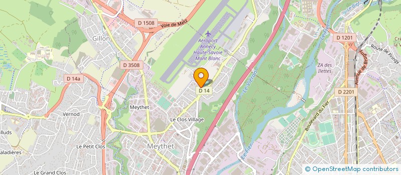 localisation de l'entreprise SOCIETE NOUVELLE ALPAL à ANNECY