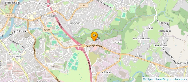 localisation de l'entreprise SOCIETE NOUVELLE APCL à LIMOGES