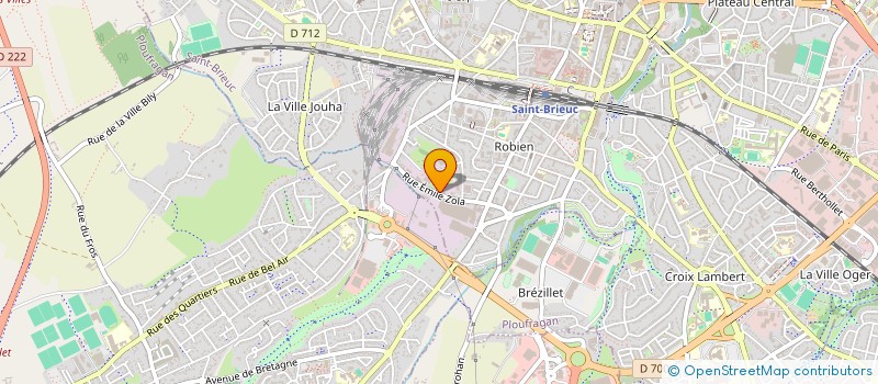 localisation de l'entreprise SOCIETE NOUVELLE ARMOR SIGNALETIQUE à SAINT-BRIEUC