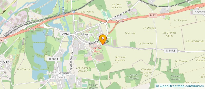 localisation de l'entreprise SOCIETE NOUVELLE ASA à SAINTE-GEMME-MORONVAL