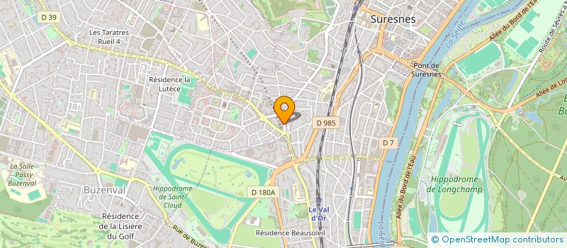 localisation de l'entreprise SOCIETE NOUVELLE ATHELIO à SURESNES