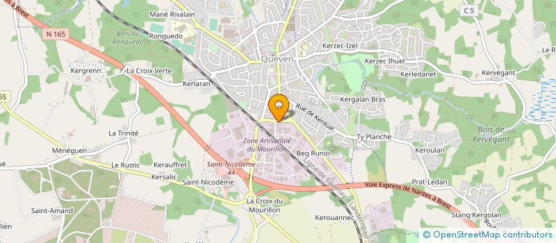 localisation de l'entreprise SOCIETE NOUVELLE ATOUT à QUEVEN