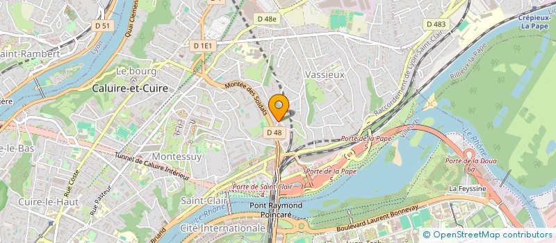 localisation de l'entreprise SOCIETE NOUVELLE AUTO GARAGE DE CALUIRE à CALUIRE-ET-CUIRE