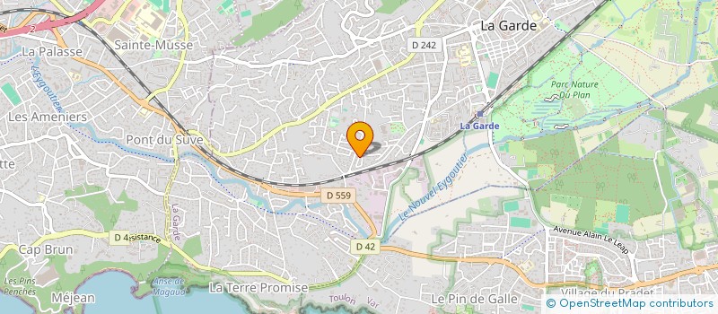 localisation de l'entreprise SOCIETE NOUVELLE AUTO MARCHE 83 à LA GARDE