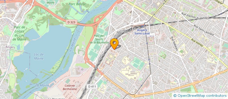 localisation de l'entreprise SOCIETE NOUVELLE AUTODIAG à ANGERS