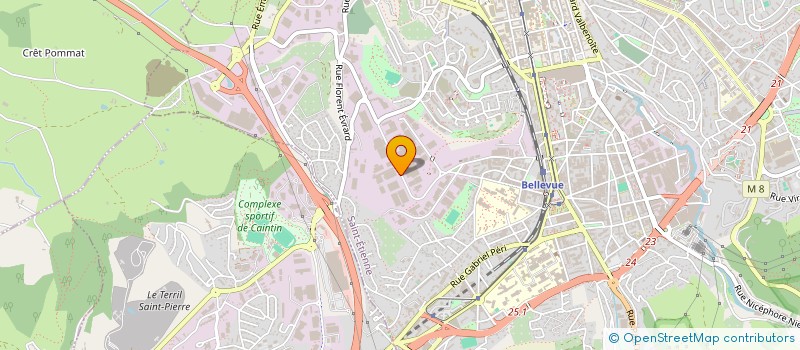 localisation de l'entreprise SOCIETE NOUVELLE AUXIM  SAINT-ETIENNE