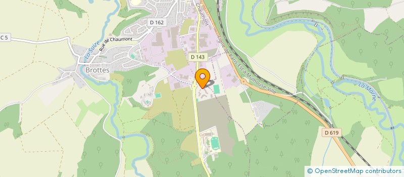 localisation de l'entreprise SOCIETE NOUVELLE AVIAGRI à CHAUMONT