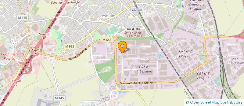 localisation de l'entreprise SOCIETE NOUVELLE AVN DAULMERIE à LESQUIN