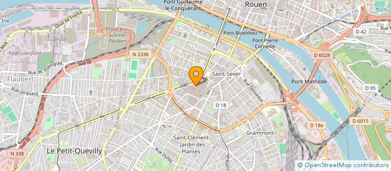localisation de l'entreprise SOCIETE NOUVELLE AXILOG à ROUEN