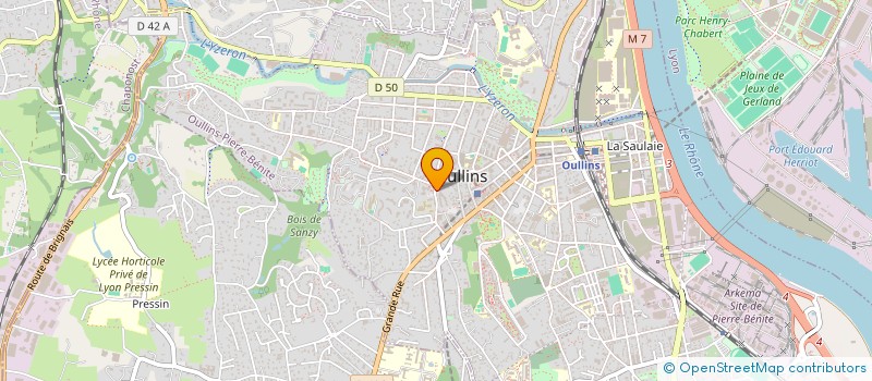 localisation de l'entreprise SOCIETE NOUVELLE AXIOM SECURITE  OULLINS-PIERRE-BENITE