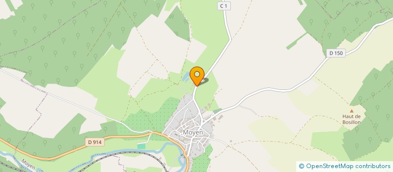 localisation de l'entreprise SOCIETE NOUVELLE BEUVELOT  MOYEN