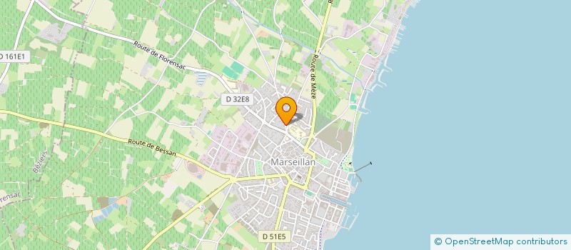 localisation de l'entreprise SOCIETE NOUVELLE BONNET LOIC  AGDE