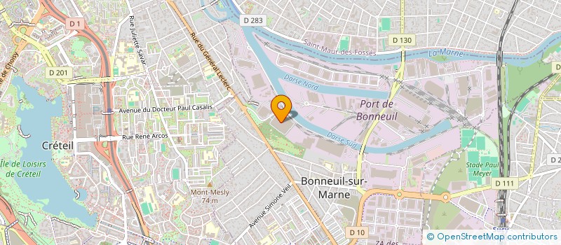 localisation de l'entreprise SOCIETE NOUVELLE BONNEUIL à BONNEUIL-SUR-MARNE