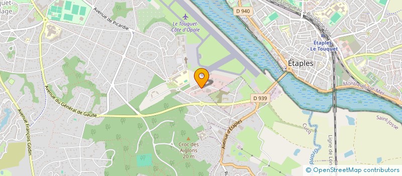 localisation de l'entreprise SOCIETE NOUVELLE BOURGEOIS  LE TOUQUET-PARIS-PLAGE