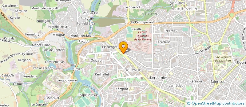 localisation de l'entreprise SOCIETE NOUVELLE BREST ELECTRONIC SERVICE à BREST
