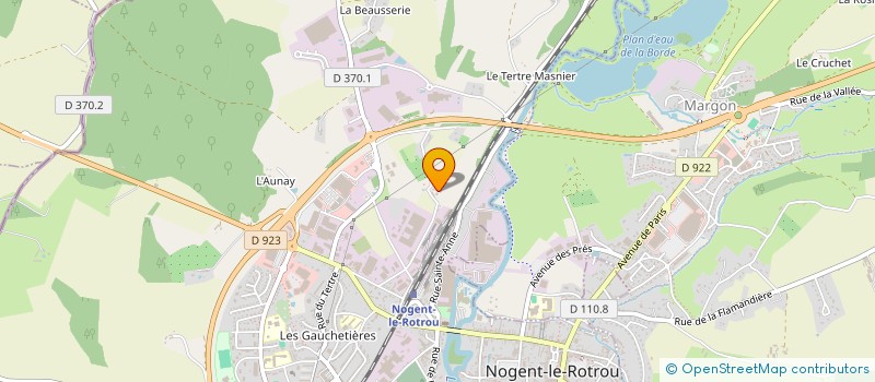 localisation de l'entreprise SOCIETE NOUVELLE-C&B PERCHE à NOGENT-LE-ROTROU