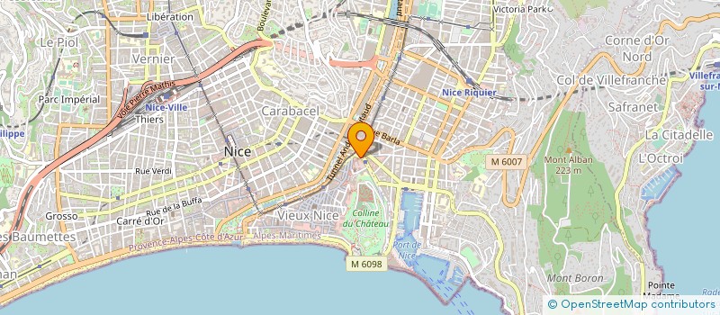 localisation de l'entreprise SOCIETE NOUVELLE CAPPA à NICE